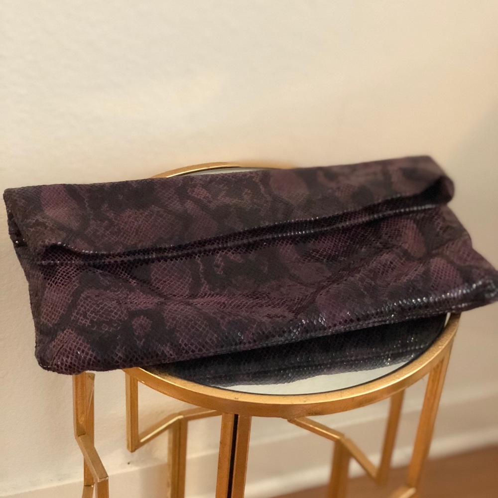 Pietro Alessandro foldover clutch